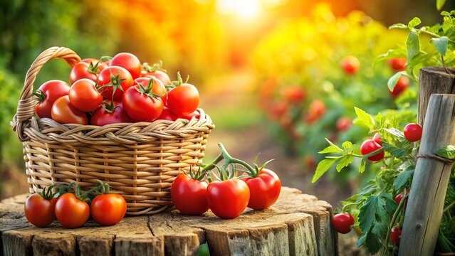 Lush green rice paddy field